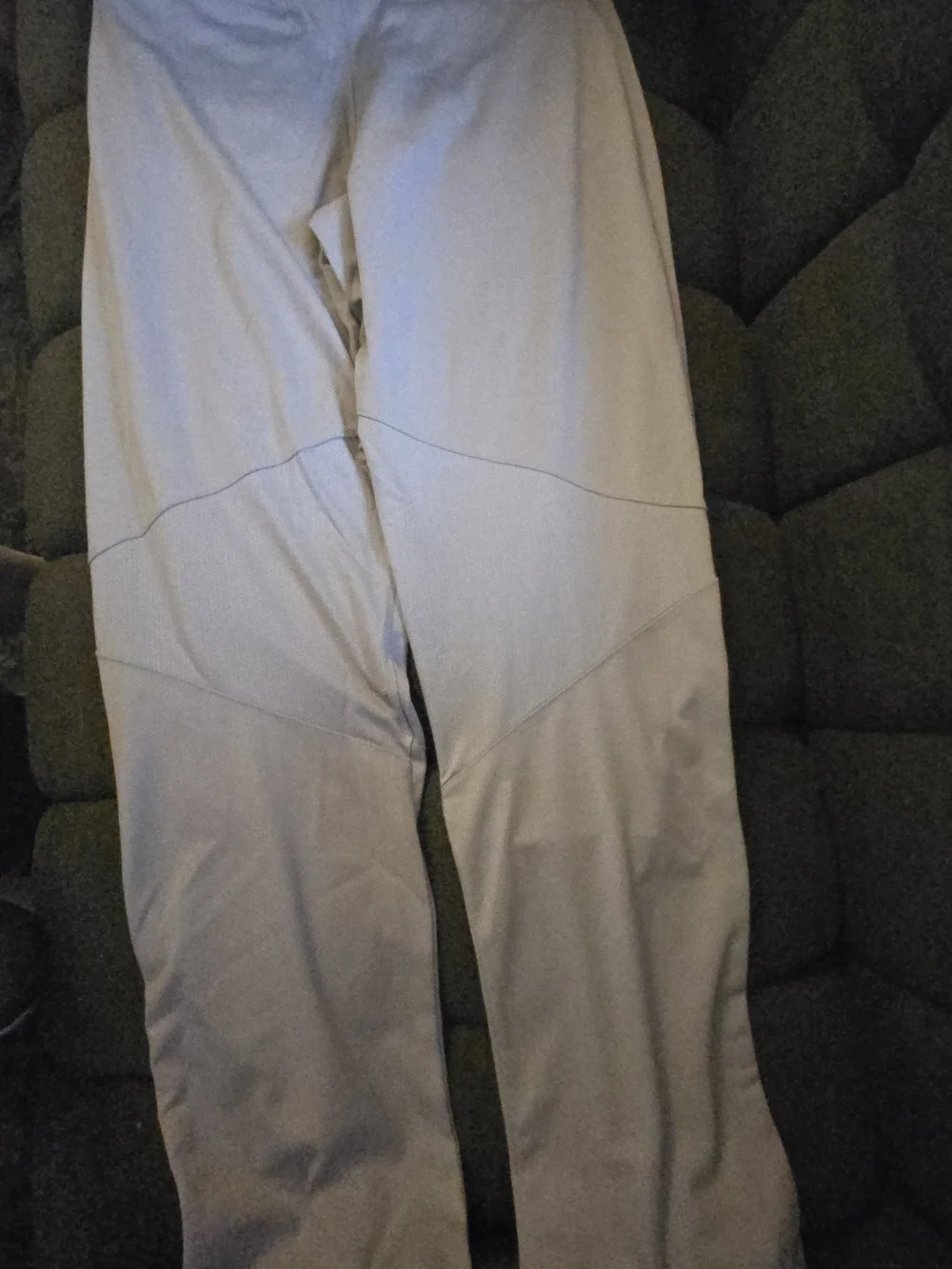 Nike Men's Light Gray Chino-Style Performance Pants
